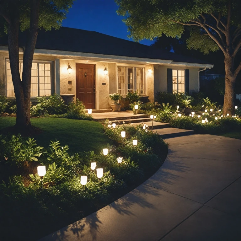 Enhancing Home Security with Outdoor Spotlights