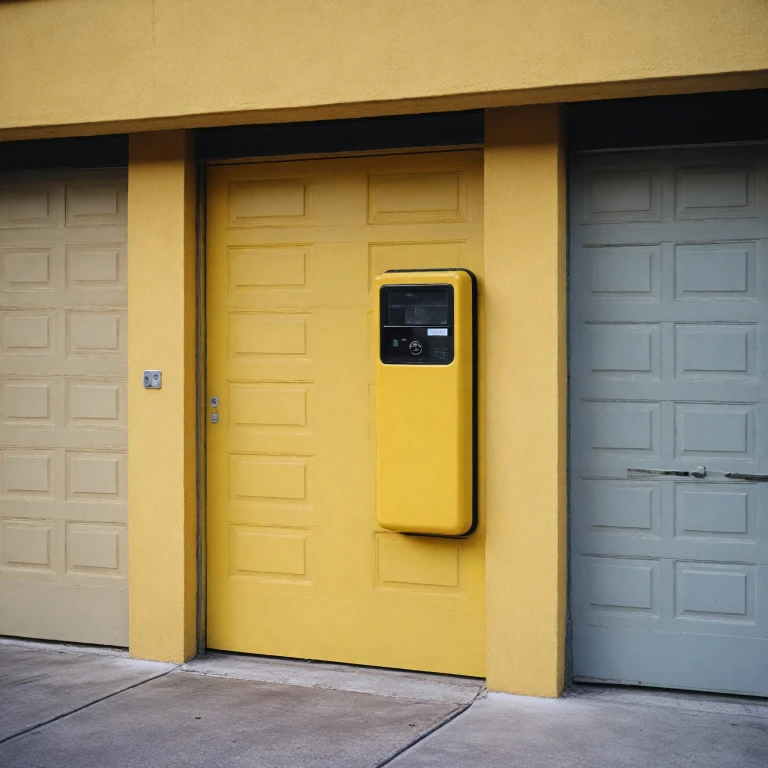 Understanding the Significance of a Yellow Garage Door Sensor