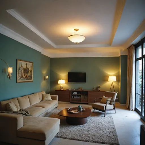 Enhancing Home Security with a PTZ Camera Mounted on a Drop-Down Ceiling