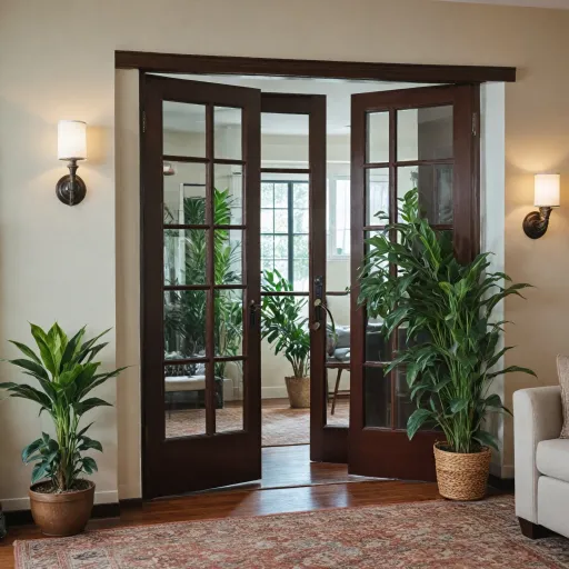 Enhancing Security for French Doors with Home Security Cameras