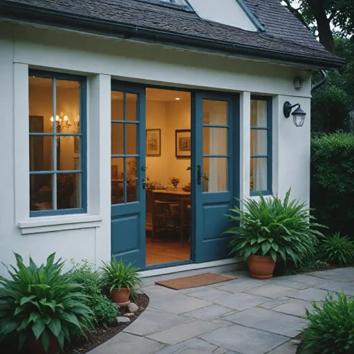 Enhancing Security for French Doors with Home Security Cameras