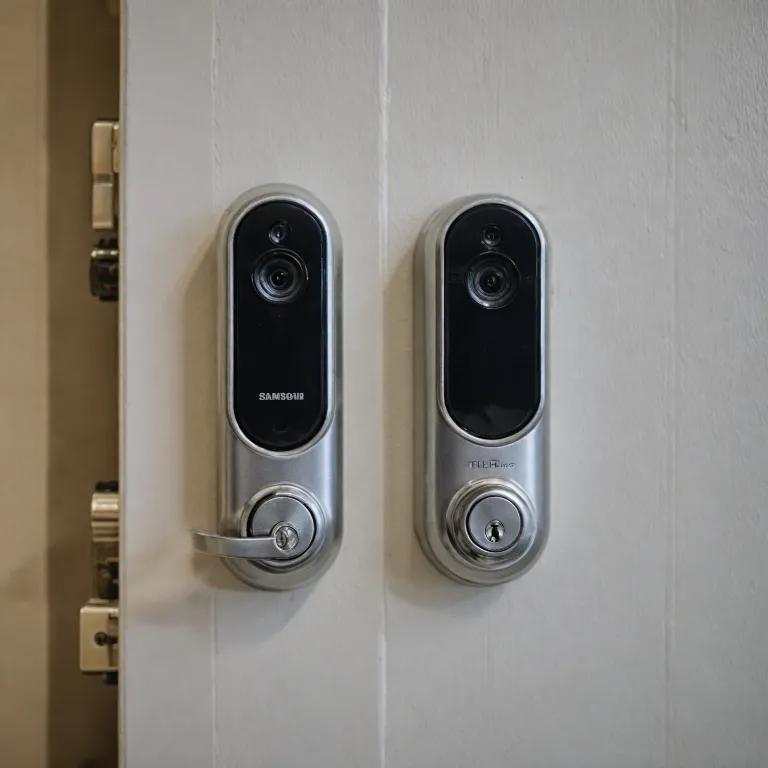 How an alarm lock enhances your home security camera system