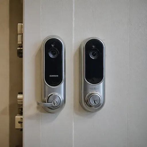 How an alarm lock enhances your home security camera system