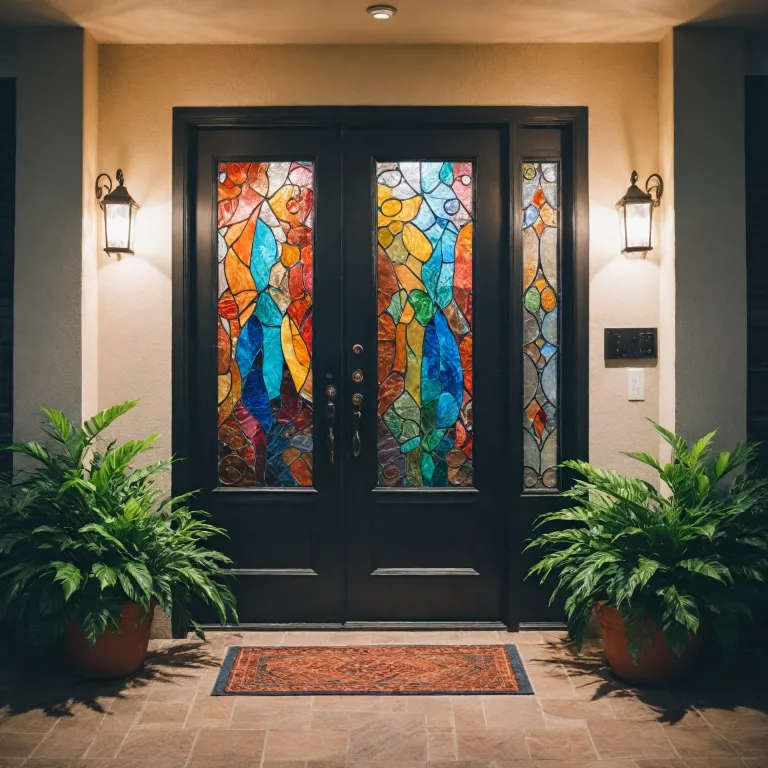 How door decals can enhance your home security camera setup