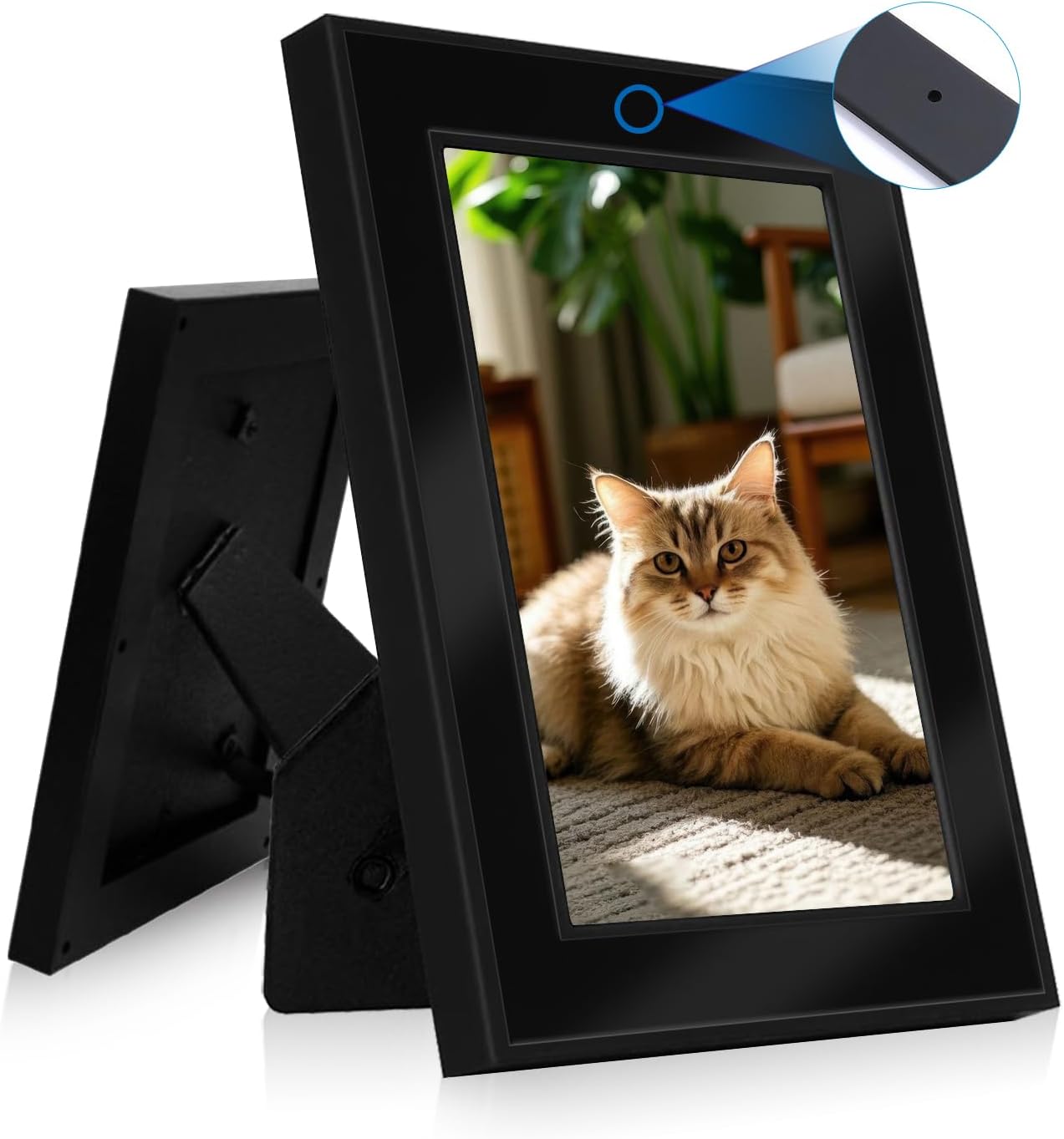 Hidden Camera Frame - Nanny Cam for Indoor Security - Spy Camera with Photo Frame - No WiFi - SD Card Not Included
