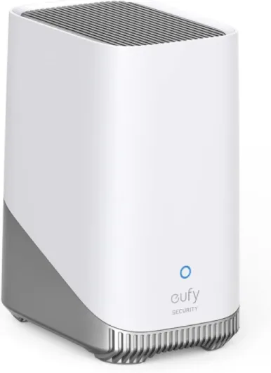 HomeBase S380 (HomeBase 3),eufy Edge Security Center, Local Expandable Storage up to 16TB, eufy Security Product Compatibility, Advanced Encryption,2.4 GHz Wi-Fi, No Monthly Fee