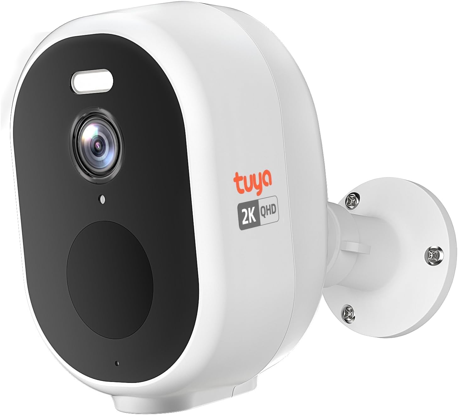 Security Cameras Wireless Outdoor 5G/2.4G WiFi, 2K Indoor Home Camera with AI Motion Detection, Color Night Vision, Siren,Waterproof, 2-Way Talk,Works w/Alexa&Google Assistant,SD/Cloud 1PC White