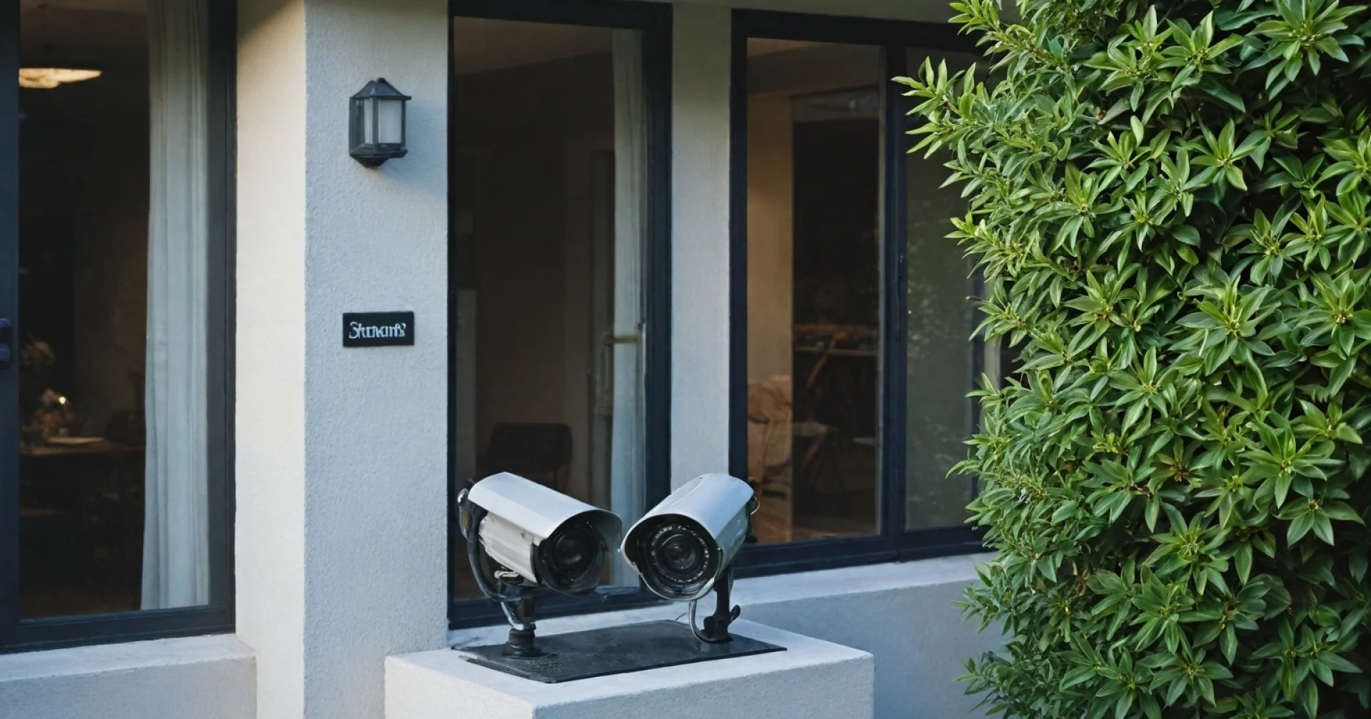 Beautiful view of Home Security Camera Setup With Google Home Mini