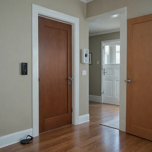 How a door motion sensor enhances your home security camera system