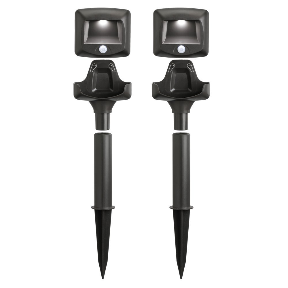 Beams MB572 35 Lumen Wireless Motion Sensing LED Path Lights, 2-Pack, Brown