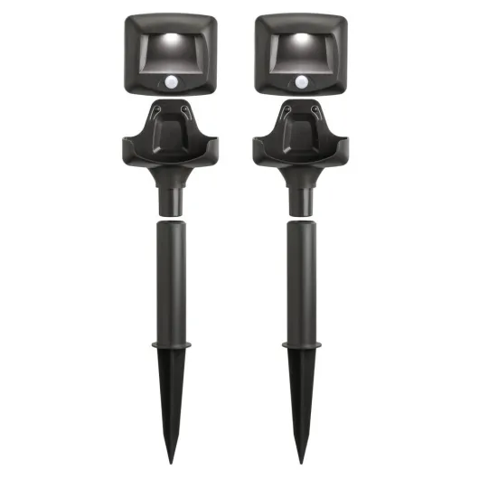 Beams MB572 35 Lumen Wireless Motion Sensing LED Path Lights, 2-Pack, Brown