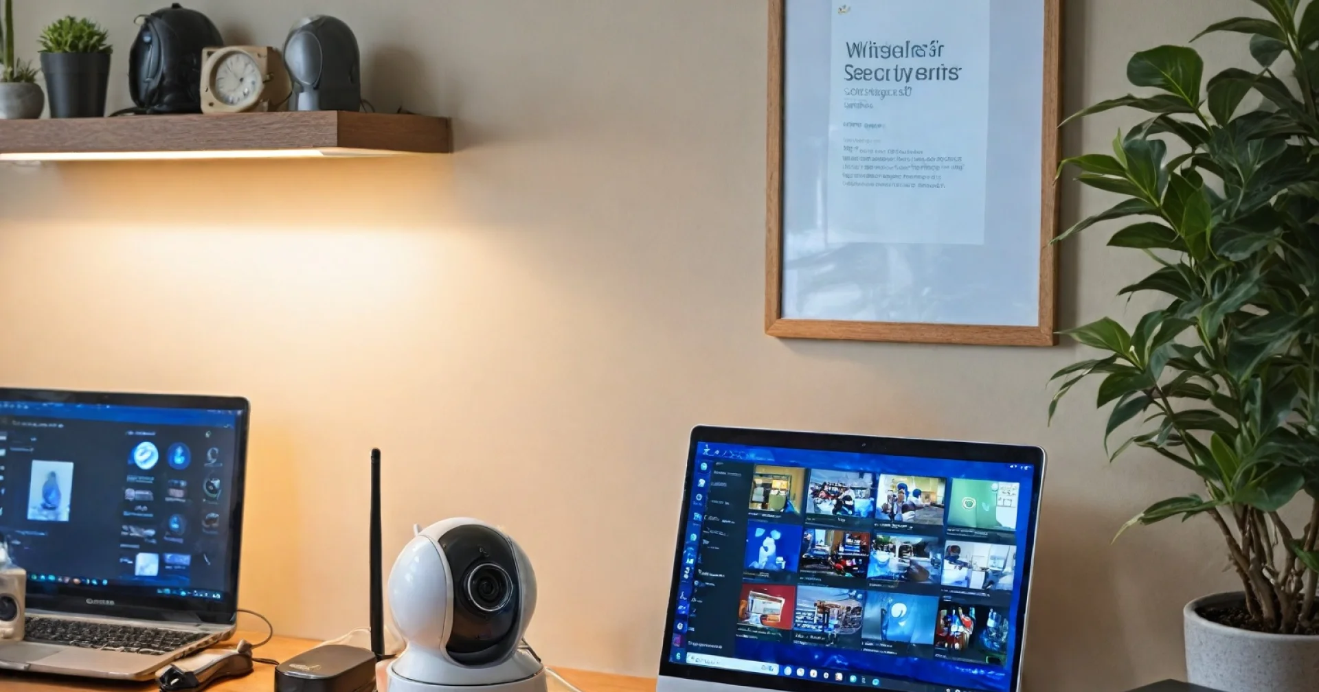 How to set up your own wireless security system at home
