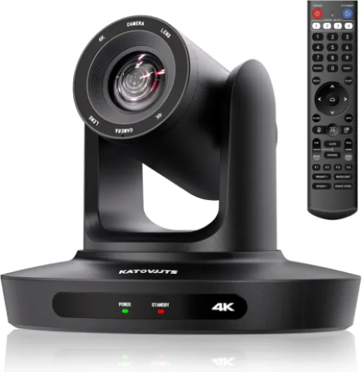 PTZ Camera 4K UHD with 20X Optical Zoom,Video Conference Room Camera,Live Streaming for Church Worship,USB HDMI IP POE Work with Vmix,Zoom,OBS,YouTube,Facebook Livestream 20X ZOOM