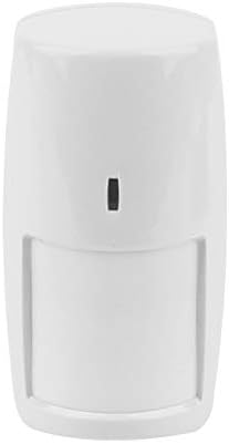 Wired PIR Sensor Dual Passive Infrared Motion Detector Hard Wired for Existing Home Alam System or Occupancy Sensor White-BJ-960
