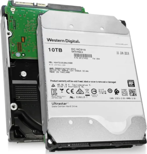 HGST Ultrastar He10 - HUH721010ALE600 (0F27452) - Power Disable - 10TB SATA 6.0Gb/s 7200 RPM 256MB Cache 3.5in HDD - 512e - Enterprise Hard Drive (Renewed) 10TB - ISE