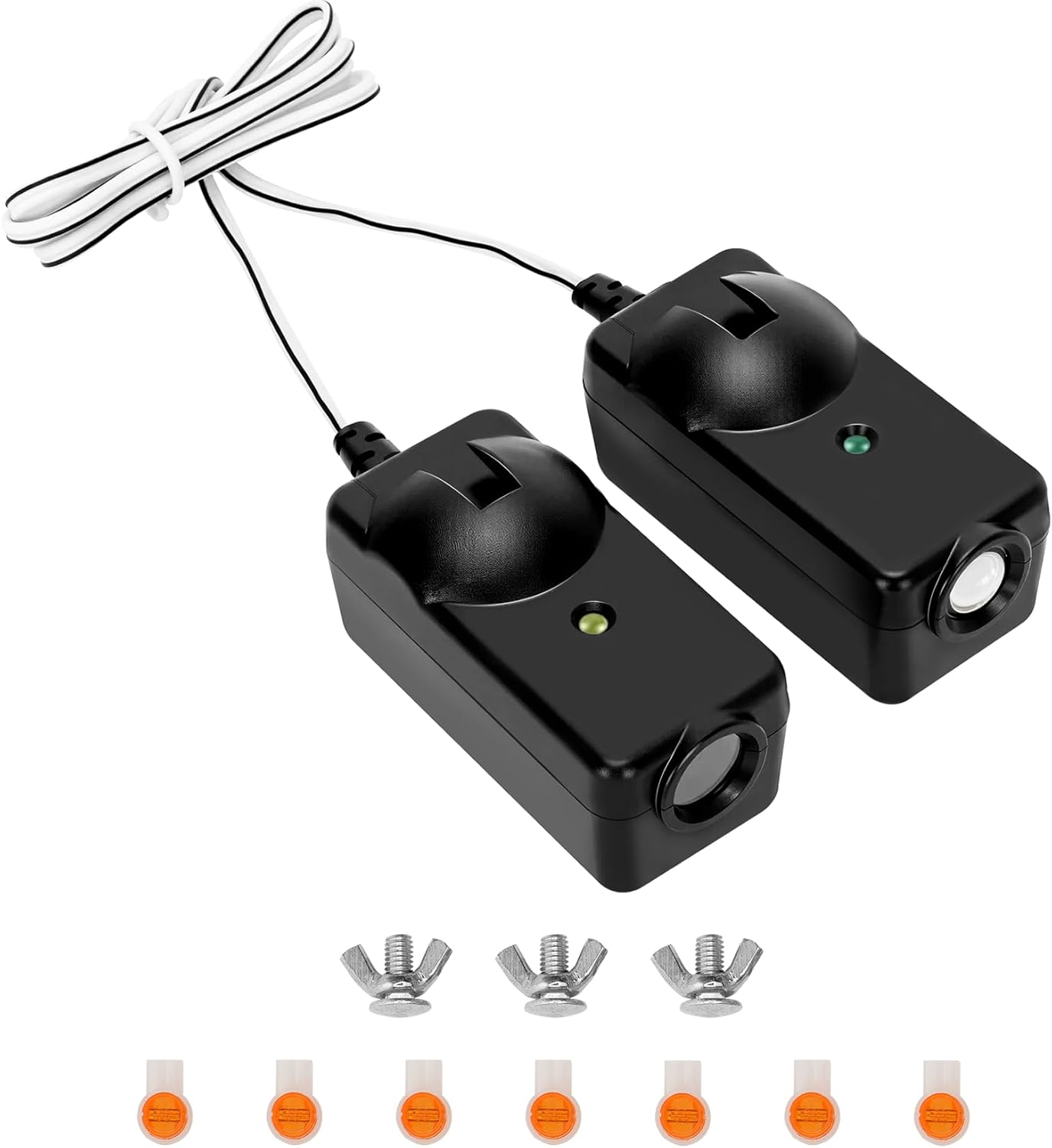 41A5034 Safety Sensor Kit, Replacement for Craftsman/Chamberlain/Liftmaster Garage Door Sensor, Compatible with Liftmaster/Chamberlain/Craftsman Garage Door openers Made After 1997