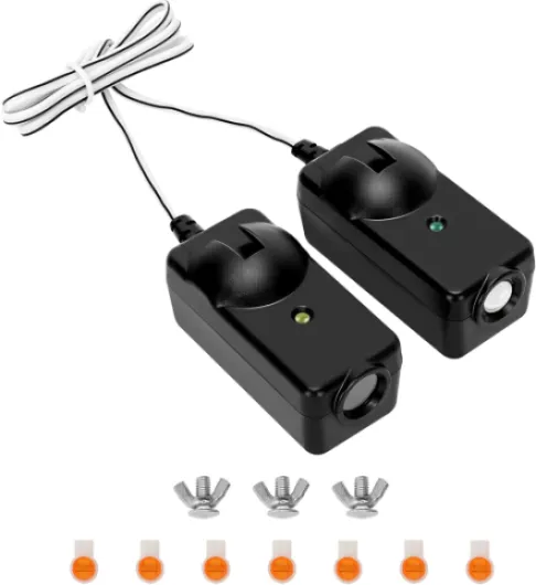 41A5034 Safety Sensor Kit, Replacement for Craftsman/Chamberlain/Liftmaster Garage Door Sensor, Compatible with Liftmaster/Chamberlain/Craftsman Garage Door openers Made After 1997