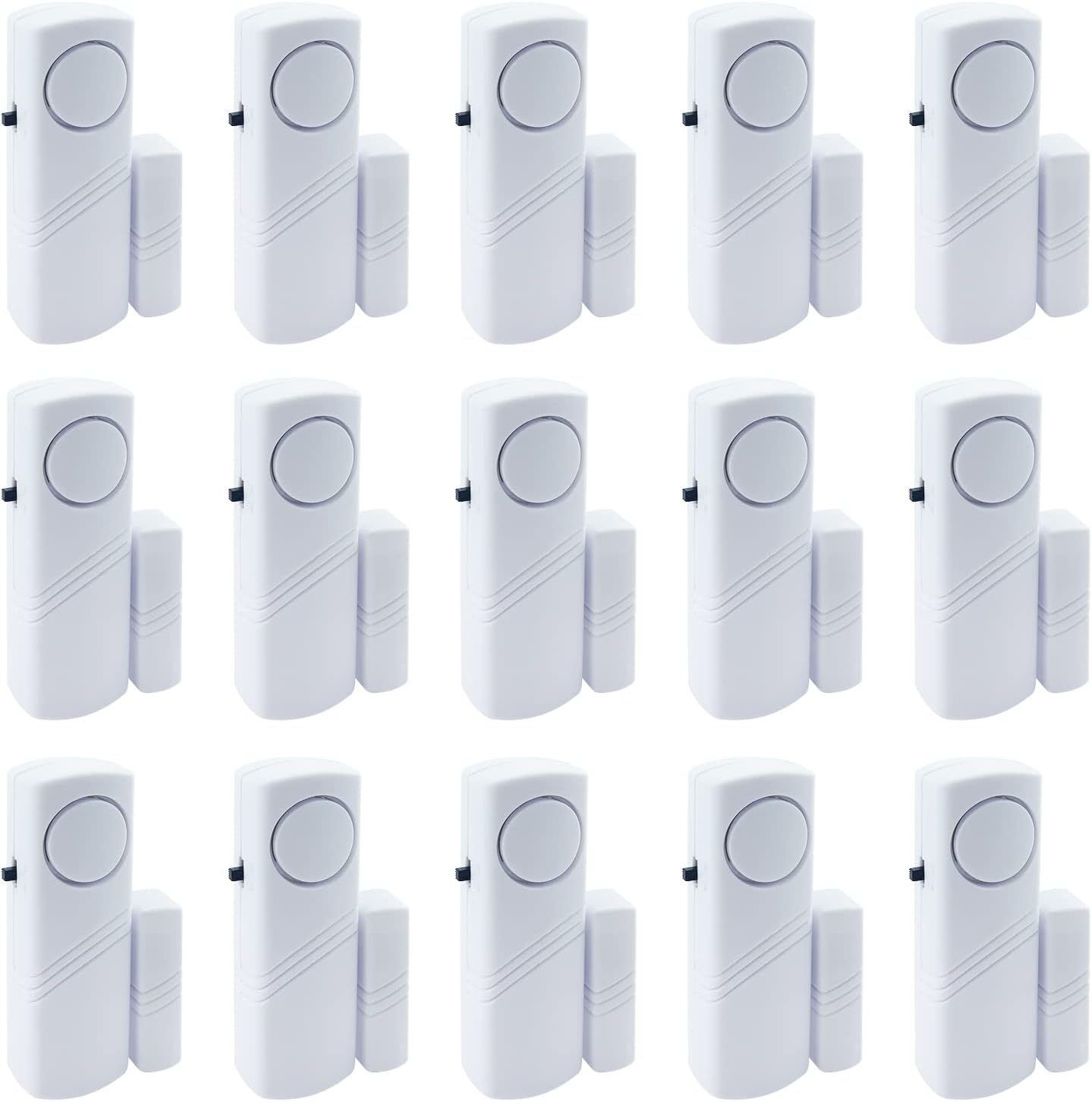 Door Window Alarm, 90DB Door Alarms for Kids Safety, Door Window Burglar Alarm-Window Pool Alarms for Home (15 Pack)