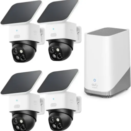 eufy SoloCam S340 4-Cam Kit Review: solar security that actually lets you ditch subscriptions