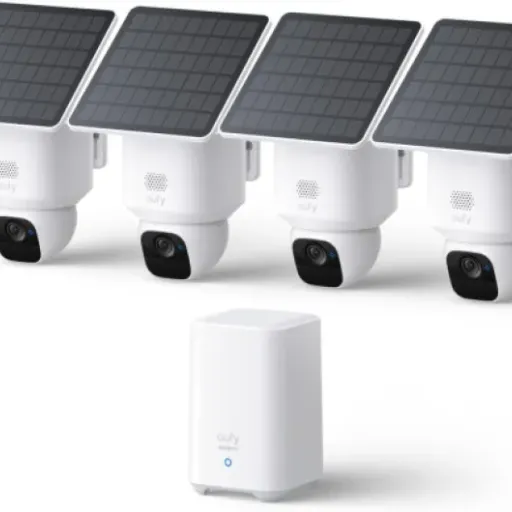 eufy SoloCam E30 4-Cam Kit Review: Solar 360° security without monthly fees