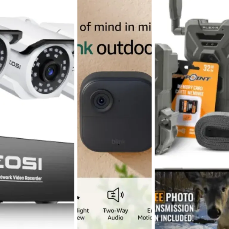 Our selection of the 12 best outdoor security cameras with night vision (2026)