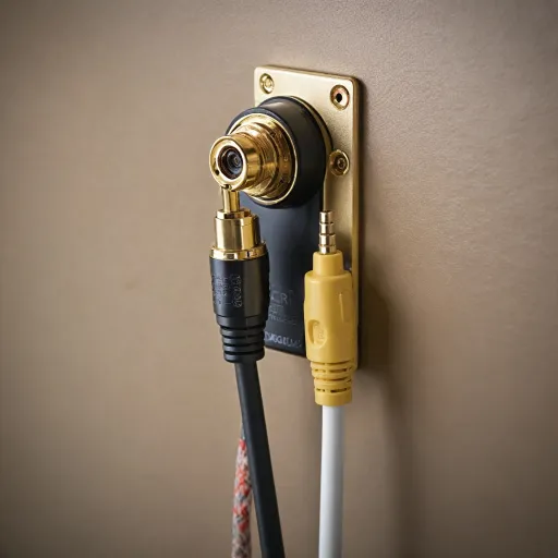 How to choose the right RCA connector to RCA cable for reliable home security cameras