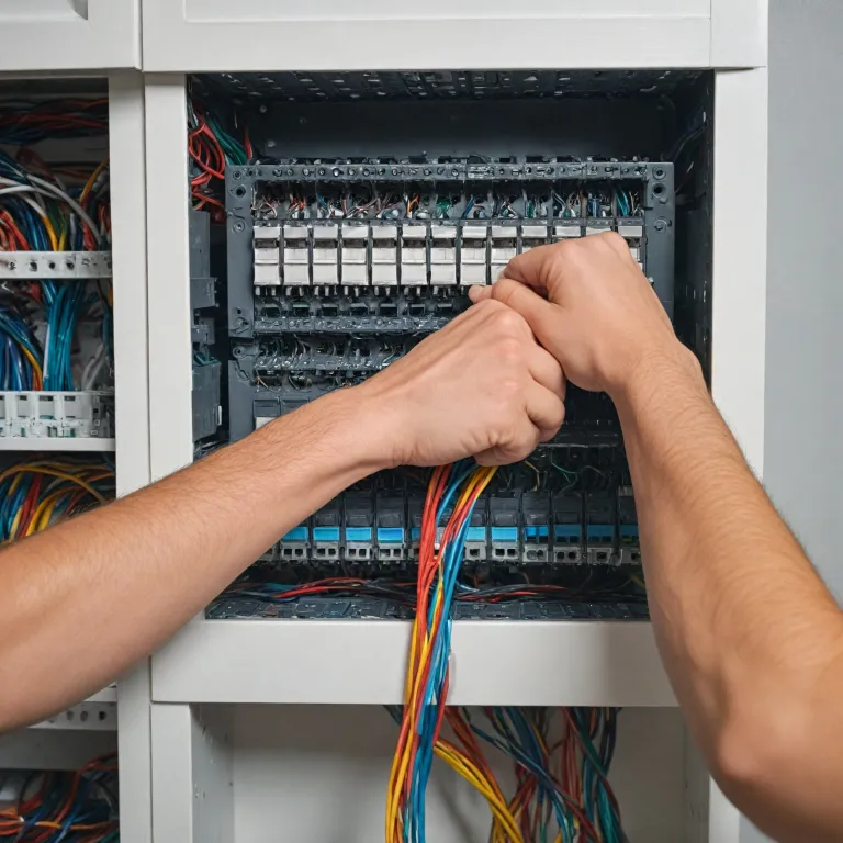 Practical rj45 wiring configuration for reliable home security camera networks