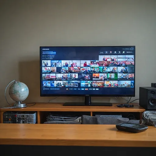 How to connect a security camera to a TV monitor screen without HDMI