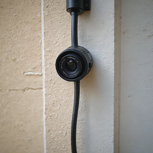 How f type connectors for coaxial cable improve home security camera reliability