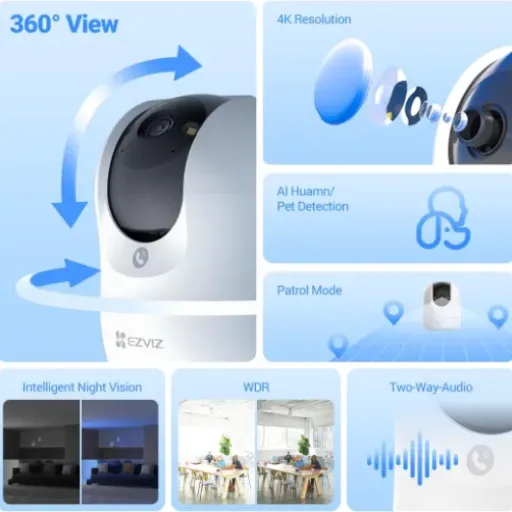 EZVIZ C6N G1 4K Review: a 360° indoor camera that’s smart, but a bit fussy