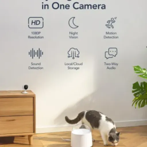 GNCC GC3 4-Pack CCTV Cameras Review: Cheap indoor cameras that do the job (if you accept the subscriptions)