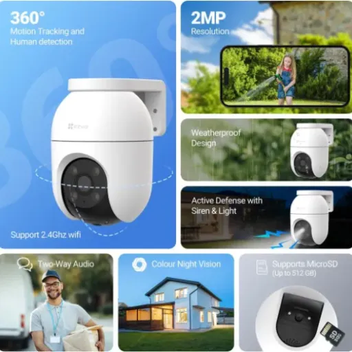 EZVIZ C8c (2 Pack) Review: budget-friendly 360° outdoor cameras with a few annoying catches