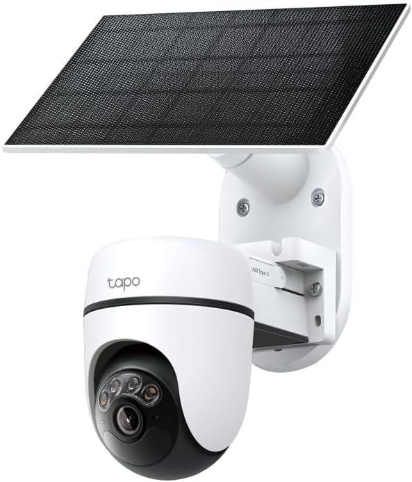 C630 KIT 3K 5MP Solar Security Camera Outdoor Wireless,Security camera,Colour Night Outdoor Camera,360°AI Detection CCTV,IP65,No Hub Required,Alexa,Google Home,Flexible Storage,No Monthly fee 3K 5MP 360° Battery + Solar Panel
