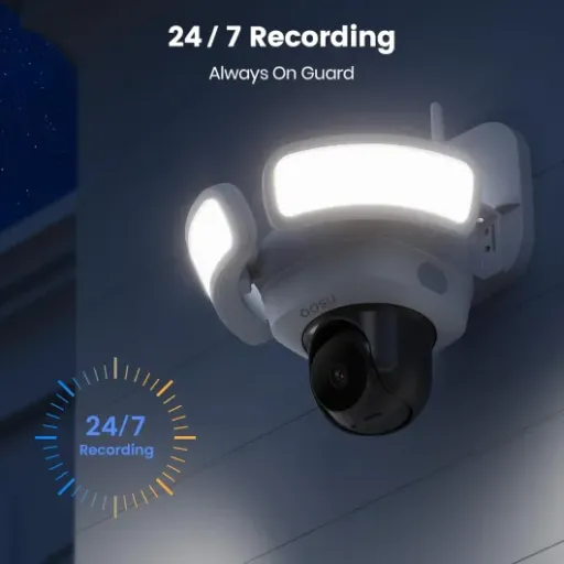 aosu Floodlight Security Camera Review: bright, smart, and mostly hassle-free security