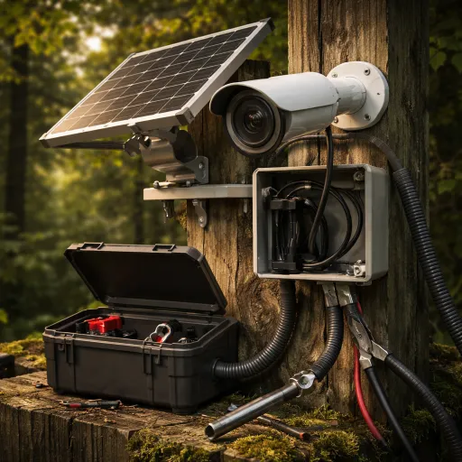 Solar panels, extended batteries, and the add-ons that keep cameras running year-round