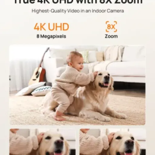 Anona Pano 4K UHD Indoor Security Camera 4-Pack Review: simple setup, sharp image, a few app quirks
