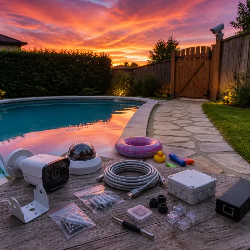 Summer backyard cameras: keeping an eye on the pool, the gate, and the kids