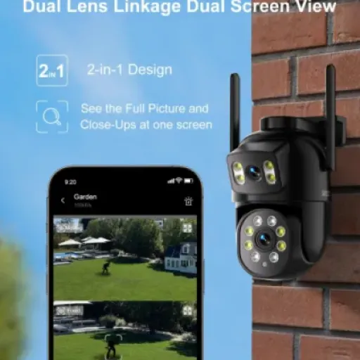 SANSCO 4MP Dual Lens CCTV Kit Review: simple plug‑and‑play security with a few rough edges