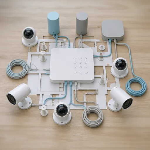 How a DSC alarm panel anchors reliable Wi‑Fi extenders and hubs for home cameras