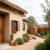 Smart power choices for batteries in home security systems
